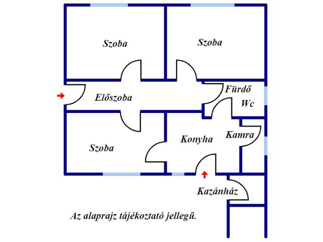 Eladó családi ház, Békéscsabán 32.9 M Ft, 3 szobás