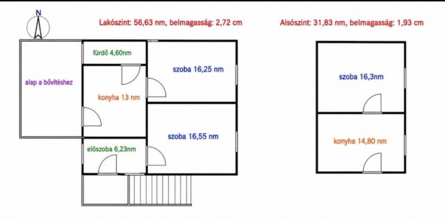 Eladó családi ház, Istenmezején 14.5 M Ft, 2 szobás