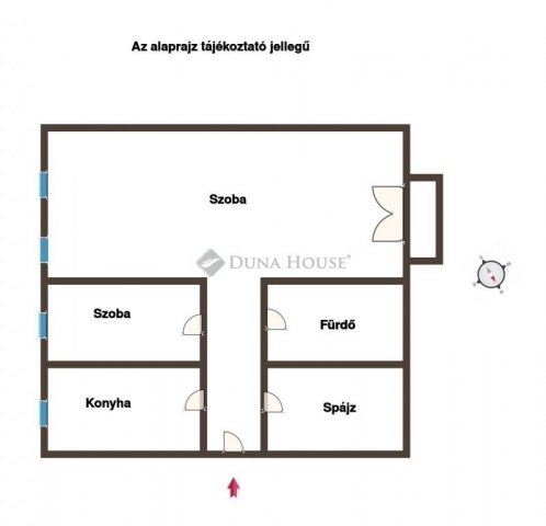 Eladó téglalakás, Hódmezővásárhelyen 42.5 M Ft, 2 szobás