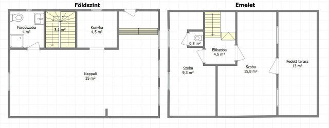 Eladó családi ház, Gárdonyban 50 M Ft, 2 szobás