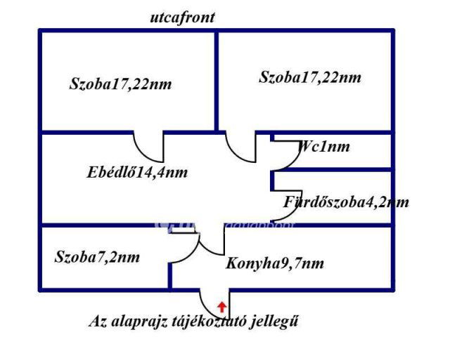 Eladó családi ház, Zsákán 13.4 M Ft, 2+1 szobás
