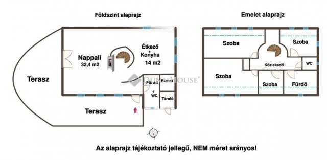 Eladó családi ház, Tahitótfalun 119 M Ft, 4+1 szobás