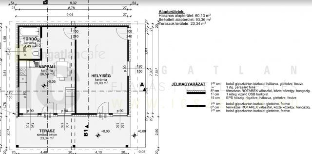 Eladó családi ház, Szegeden 28.6 M Ft, 2 szobás