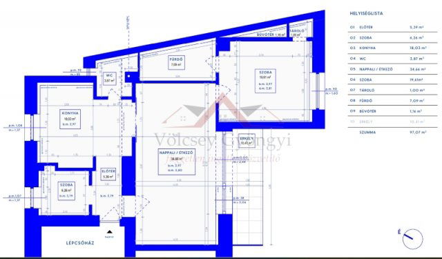 Eladó téglalakás, Győrött 149.9 M Ft, 2+1 szobás