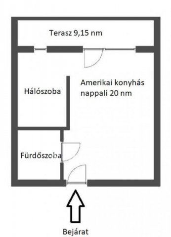 Eladó téglalakás, Budapesten, XI. kerületben 69.9 M Ft, 1 szobás
