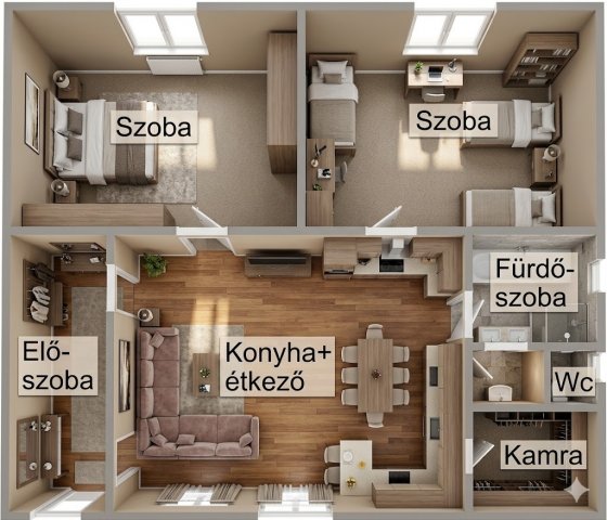 Eladó családi ház, Hajdúbagoson 27.5 M Ft, 2 szobás