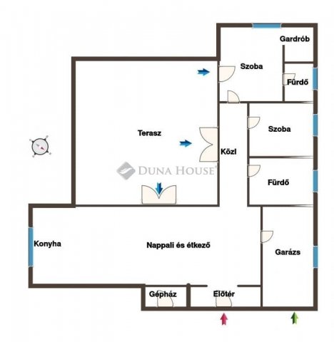 Eladó téglalakás, Budapesten, II. kerületben 240 M Ft, 3 szobás