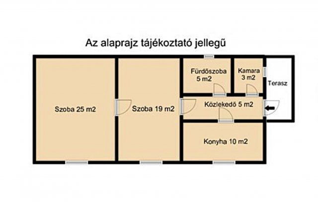 Eladó családi ház, Békéscsabán 16.5 M Ft, 2 szobás
