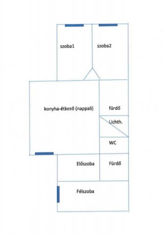 Eladó téglalakás, Budapesten, VIII. kerületben 88 M Ft, 3 szobás