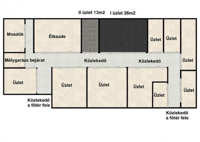 Eladó üzlethelyiség, Budapesten, II. kerületben 30 M Ft