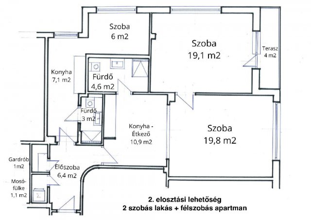 Eladó téglalakás, Budapesten, I. kerületben 139 M Ft, 2 szobás