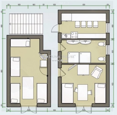 Kiadó családi ház, albérlet, Debrecenben 2550 E Ft / hó
