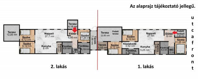 Eladó ikerház, Szigethalmon 89 M Ft, 4 szobás