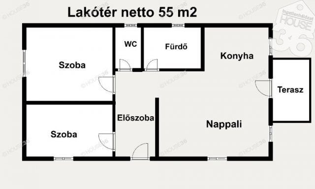 Eladó családi ház, Kecskeméten 58 M Ft, 3 szobás