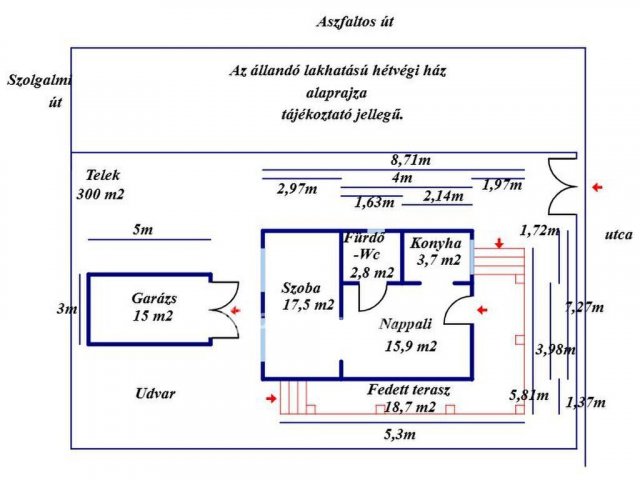 Eladó nyaraló, Tiszakécskén 33 M Ft, 2 szobás