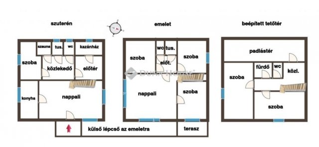 Eladó családi ház, Soltvadkerten 55 M Ft, 8 szobás