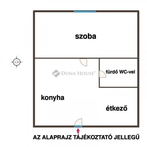 Eladó téglalakás, Budapesten, II. kerületben 71.5 M Ft, 1 szobás