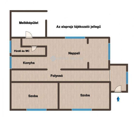 Eladó családi ház, Nagyszentjánoson 33.6 M Ft, 3 szobás