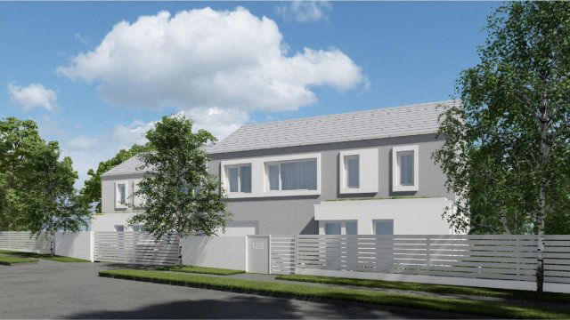 Eladó ikerház, Budapesten, XXII. kerületben, Barackos úton