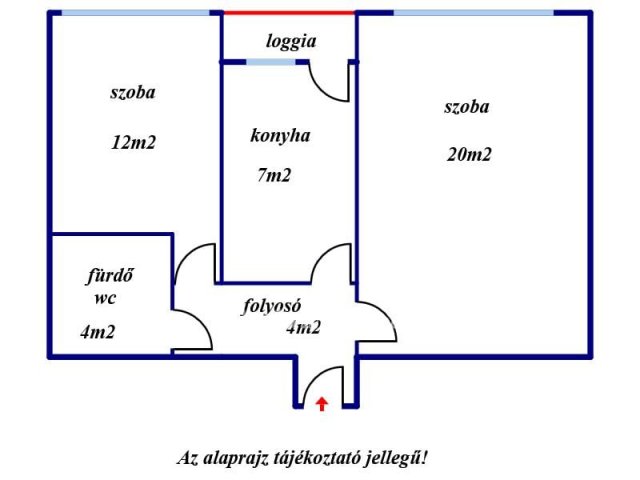 Eladó panellakás, Gyöngyösön 34.9 M Ft, 2 szobás