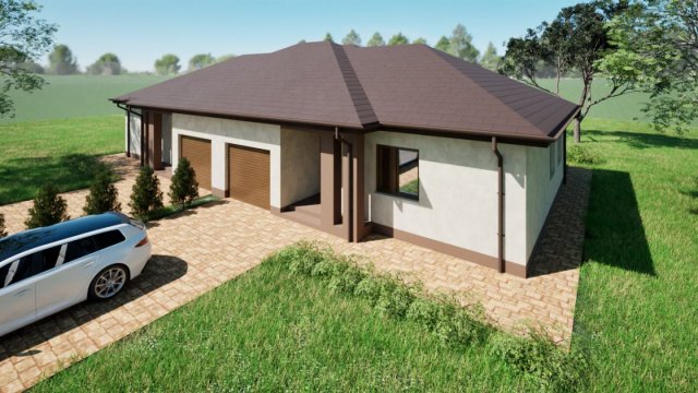 Eladó ikerház, Nyírpazonyon 76 M Ft, 4 szobás