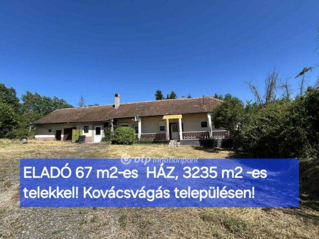 Eladó családi ház, Kovácsvágáson 22.9 M Ft, 2 szobás