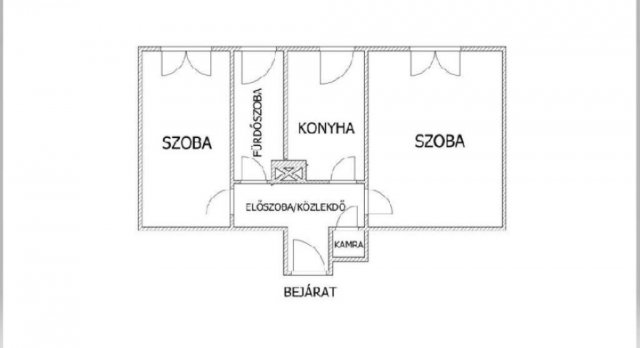 Eladó téglalakás, Egerben 37.5 M Ft, 1+1 szobás