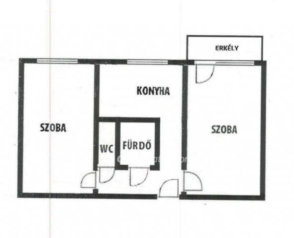 Eladó panellakás, Mosonmagyaróváron 36.2 M Ft, 2 szobás