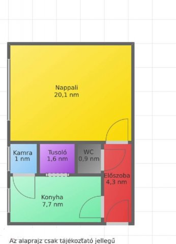Eladó téglalakás, Salgótarjánban 13.99 M Ft, 1 szobás