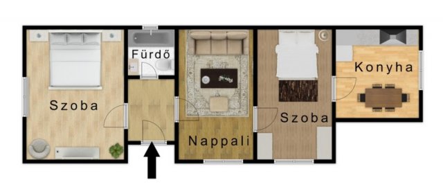 Eladó családi ház, Nagybarcán 15.9 M Ft, 3 szobás