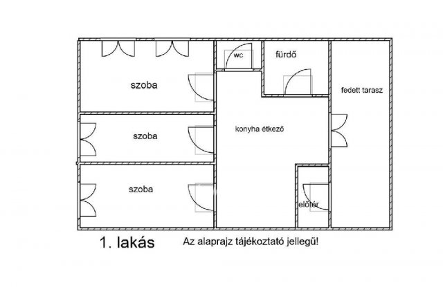 Eladó családi ház, Földeákon 35 M Ft, 9 szobás