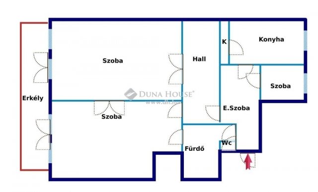 Eladó téglalakás, Budapesten, V. kerületben 289 M Ft, 3 szobás