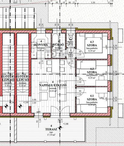 Eladó téglalakás, Cegléden 59 M Ft, 4 szobás