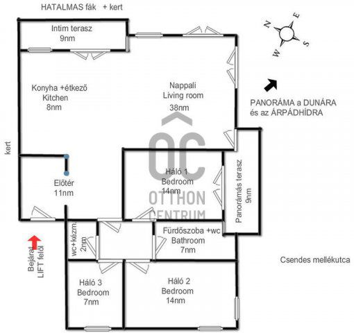 Kiadó téglalakás, albérlet, Budapesten, II. kerületben