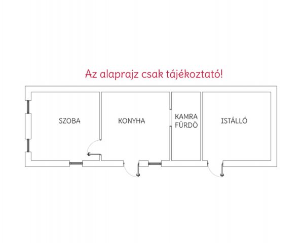 Eladó családi ház, Terényen 9.5 M Ft, 1+1 szobás