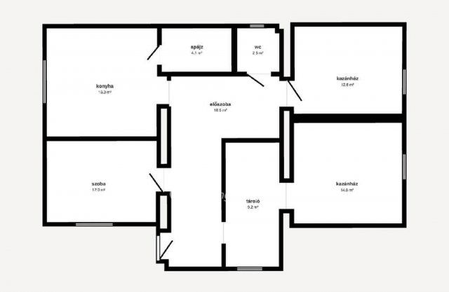 Eladó családi ház, Rásonysápberencsen 21.5 M Ft, 4+1 szobás