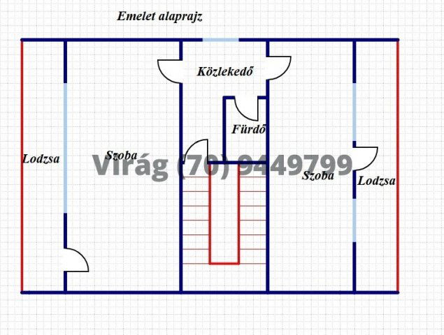 Eladó ikerház, Debrecenben 79.9 M Ft, 3 szobás