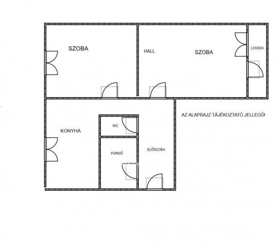 Eladó panellakás, Szegeden 55.7 M Ft, 2 szobás