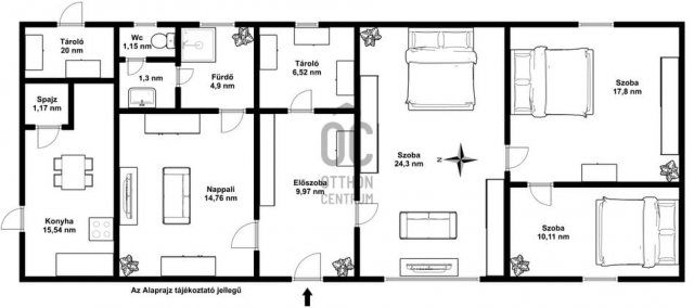Eladó téglalakás, Gyöngyössolymoson 53 M Ft, 3 szobás