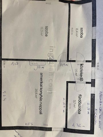 Eladó családi ház, Jászapátiban 9.9 M Ft, 1+1 szobás