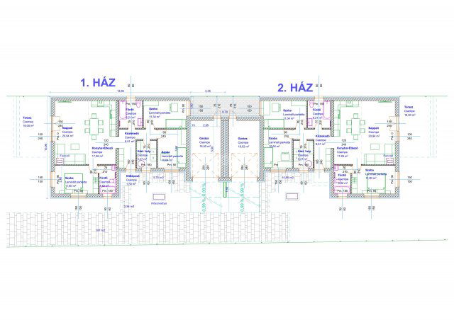 Eladó ikerház, Nyírpazonyon 79.99 M Ft, 4 szobás
