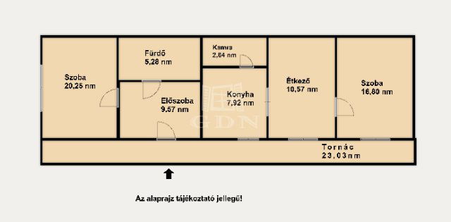 Eladó családi ház, Dunakeszin 66.5 M Ft, 2 szobás