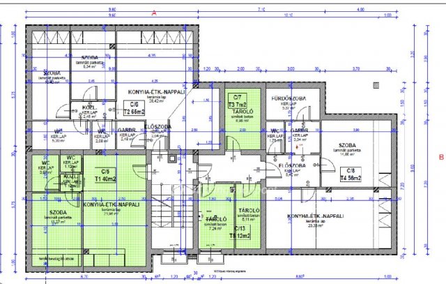 Eladó téglalakás, Budapesten, XXII. kerületben 45.5 M Ft
