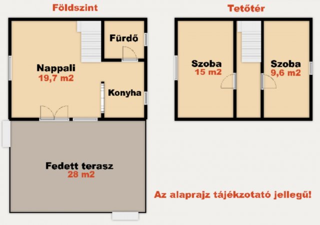Eladó nyaraló, Dömsödön 24.9 M Ft, 3 szobás