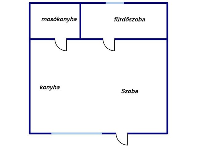 Eladó téglalakás, Egerben 19.9 M Ft, 1 szobás