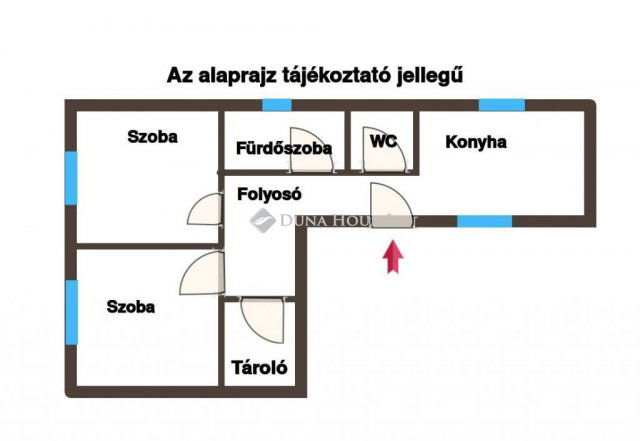Eladó családi ház, Hernádnémetin 19.9 M Ft, 2 szobás