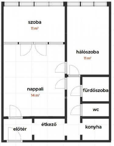 Eladó panellakás, Budapesten, XI. kerületben 74.9 M Ft, 2 szobás
