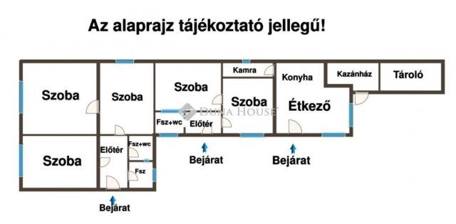 Eladó családi ház, Taksonyon 71 M Ft, 5 szobás