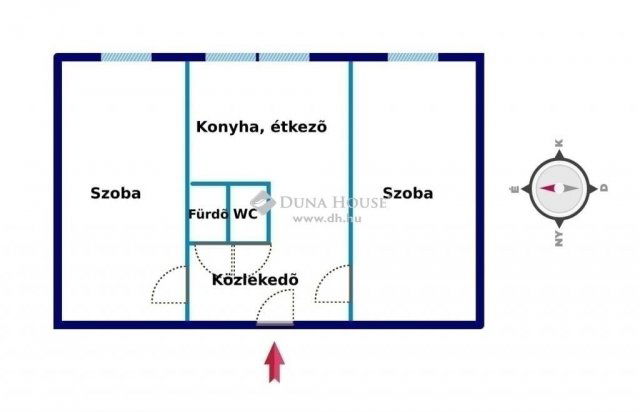 Eladó panellakás, Kecskeméten 40.5 M Ft, 2 szobás