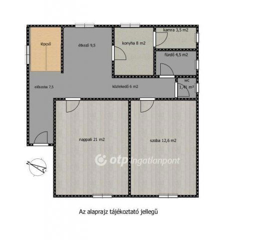 Eladó családi ház, Tasson 21.9 M Ft, 4 szobás